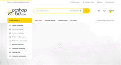 Desktop Screenshot of pcshopbd.com